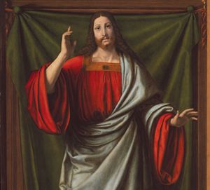 Dipinto di Andrea Solario (1460 ca.-1524 ca.). New York, Metropolitan Museum of Art.